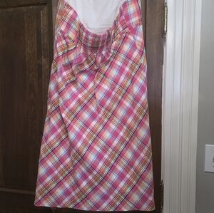 Lilly Pulitzer Plaid Knee-length Dress
